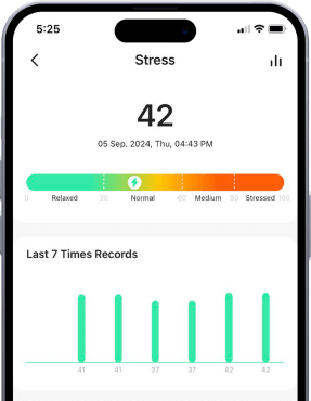 Stress App Interface